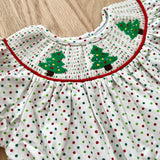 Smocked Christmas Trio - IN STOCK