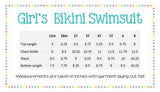 Multi Color Girls Swim *MONOGRAM INCLUDED*
