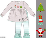 French Knot Santa Delivery - IN STOCK