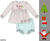 French Knot Santa Delivery - IN STOCK