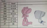 Sunhats & Bonnets - IN STOCK