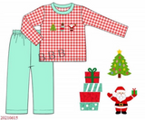 French Knot Santa Delivery - IN STOCK